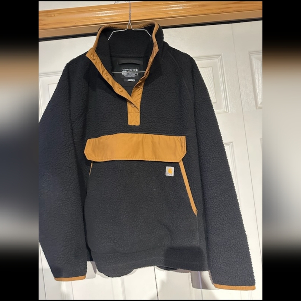 Carhartt Men's Black and Brown Performance Jacket